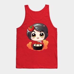 kawaii bento sushi T-Shirt cute  funny japan Tank Top